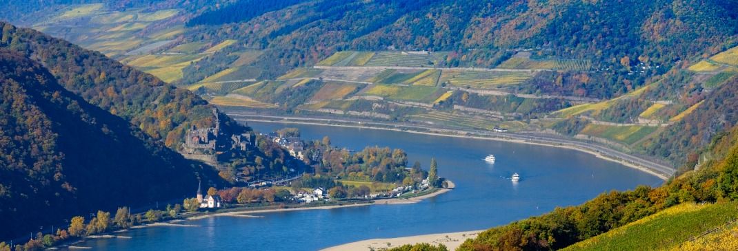 Blick auf den Rhein bei Weeze